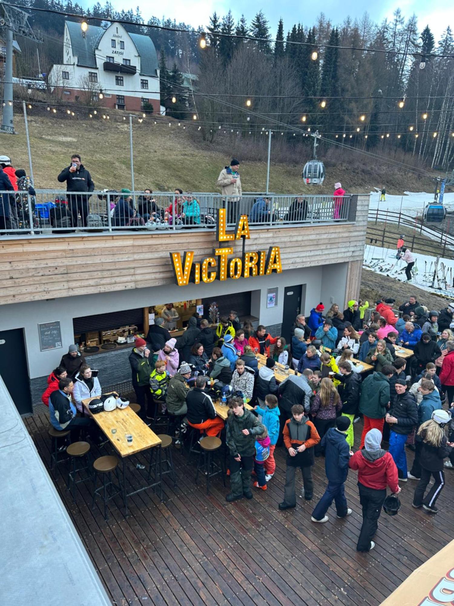 La Victoria Lejlighed Janské Lázně Eksteriør billede